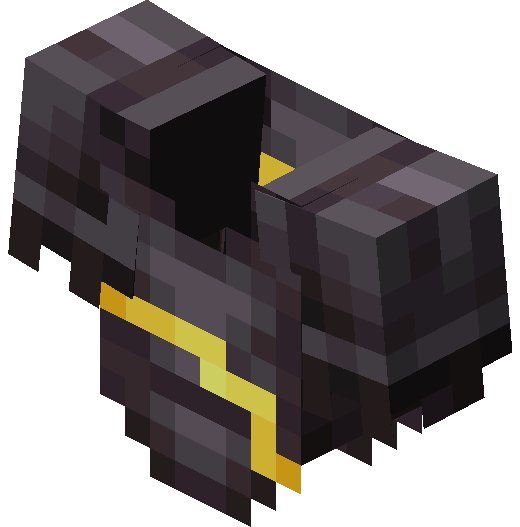 File:Netherite Chestplate with Gold Captcha Armor Trim JE1.png