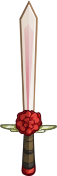 Their enchanted rose sword