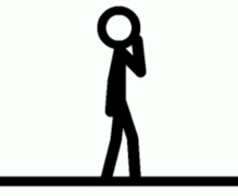 Black in Sentient Stick Death Maze