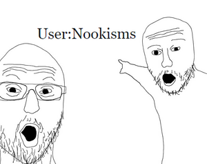 Guys pointing at the user:nookisms