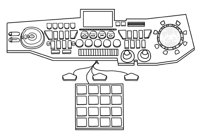 The Controller Where You Press The Button To The Beat Of The ...