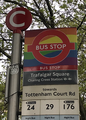 A gay bus stop?