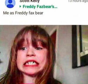 [[Me]] as freddy fax bear