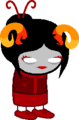 Damara Megido from Homestuck