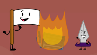 Flag's idea of french tomfoolery