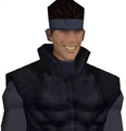 Solid Snake during the Shadow Moses Incident.