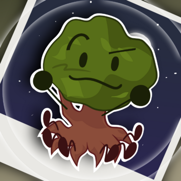 Mangrove with a picture of the Solar System