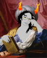 Vriska, the muse of tragedy.