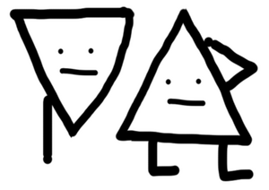 Two equilateral triangles.png